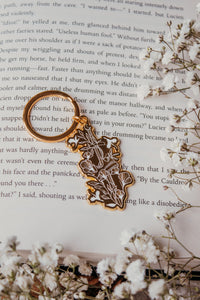 Ivory Swords Metal Keychain