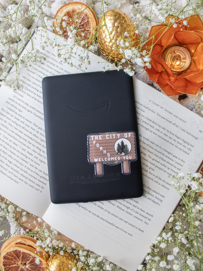 Forks WA | Kindle / Phone Grip