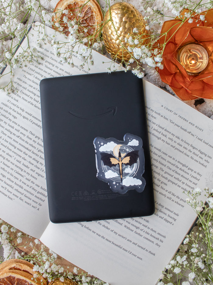 Fourth Wing | Violet's Signet Kindle / Phone Grip
