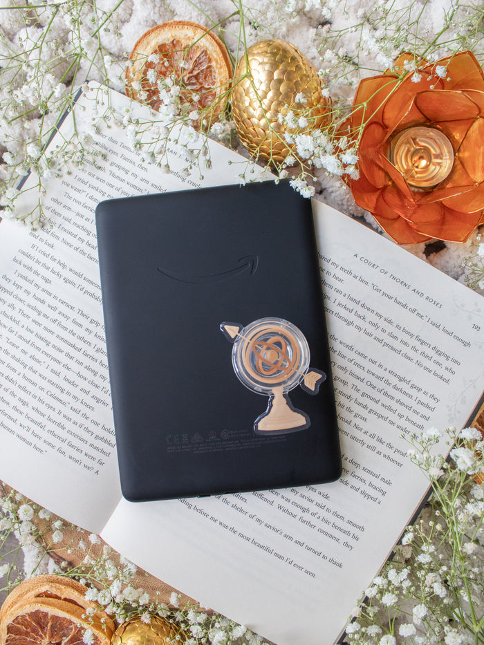 Stars & Stories Armillary Sphere | Kindle / Phone Grip