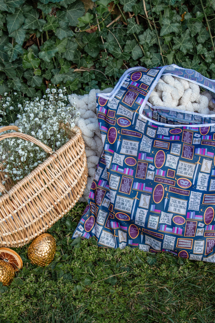 ACOTAR Quote Wall Reusable Tote Bag