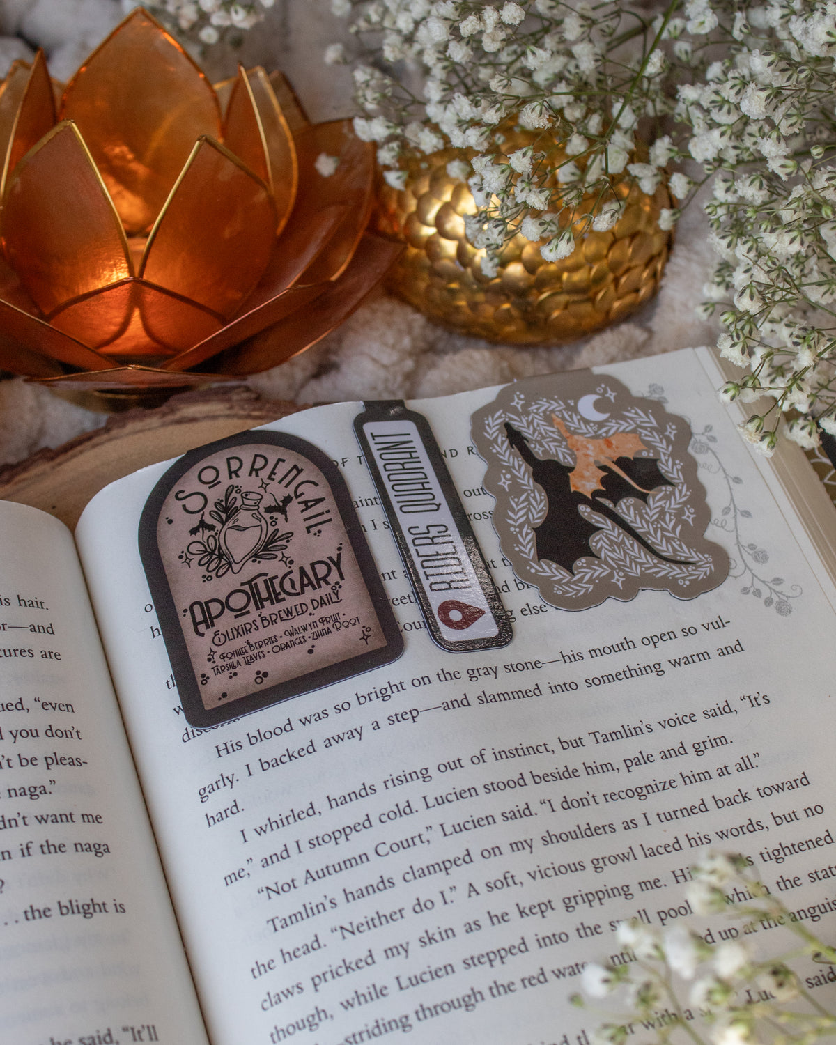 Fourth Wing | Magnetic Bookmarks Set of 3