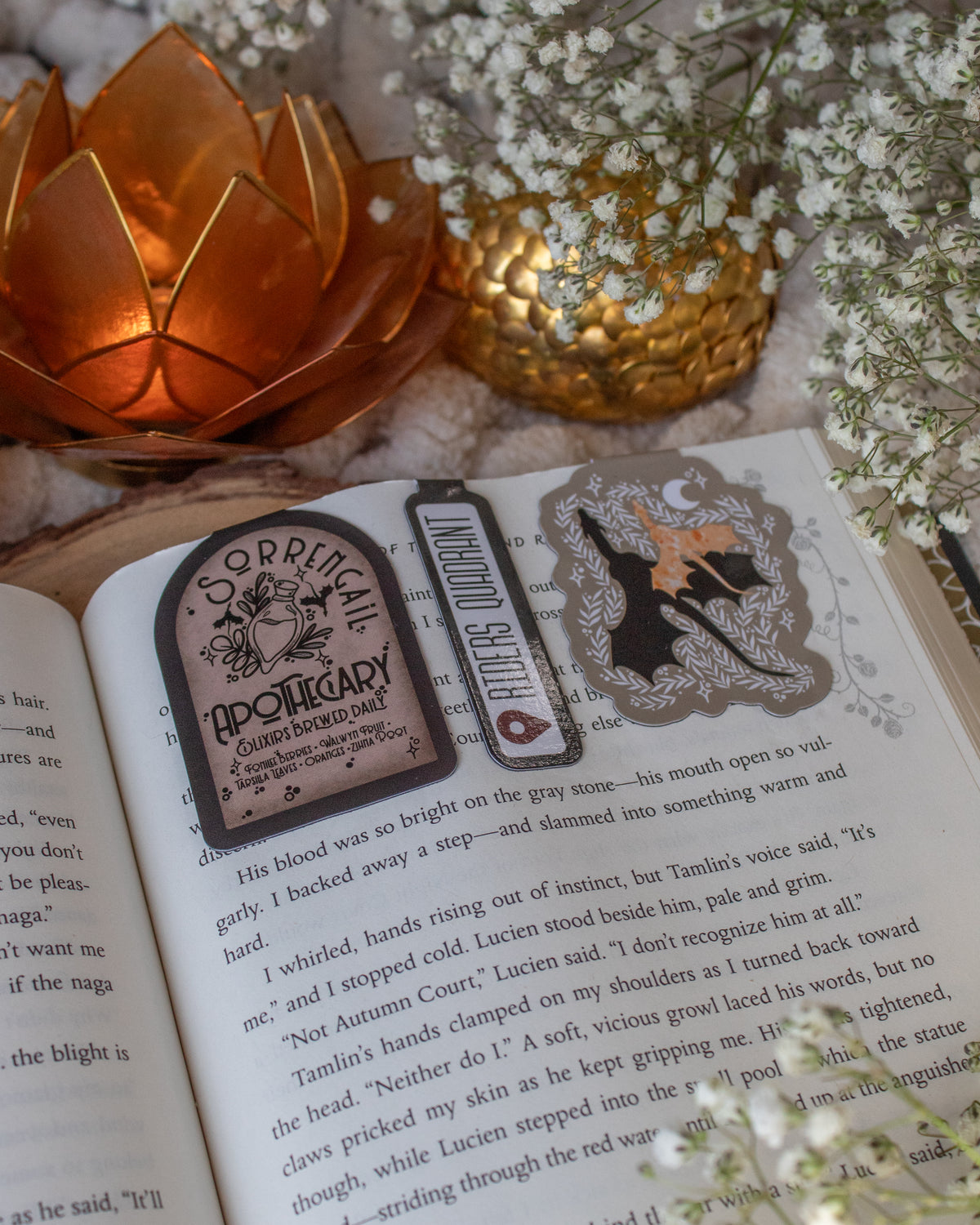 Fourth Wing | Magnetic Bookmarks Set of 3