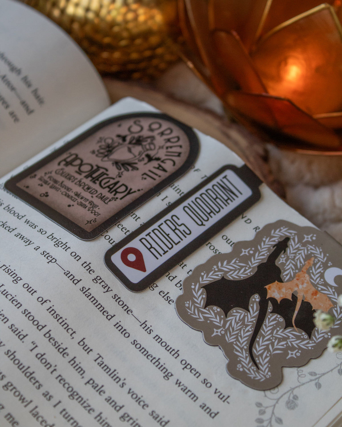 Fourth Wing | Magnetic Bookmarks Set of 3