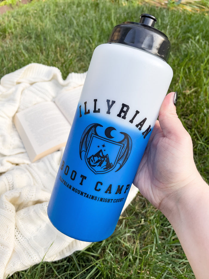 ACOTAR 32oz Color Changing Illyrian Boot Camp Water Bottle