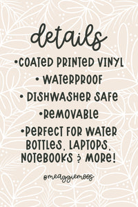 Books Heart Waterproof Sticker | Reader Sticker Bookish Laptop | Water Bottle Sticker | Book Worm Reading Sticker | 2.5"x2"