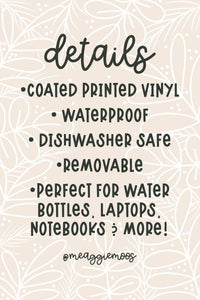 Clever As The Devil Waterproof Sticker | 2.18"x3"