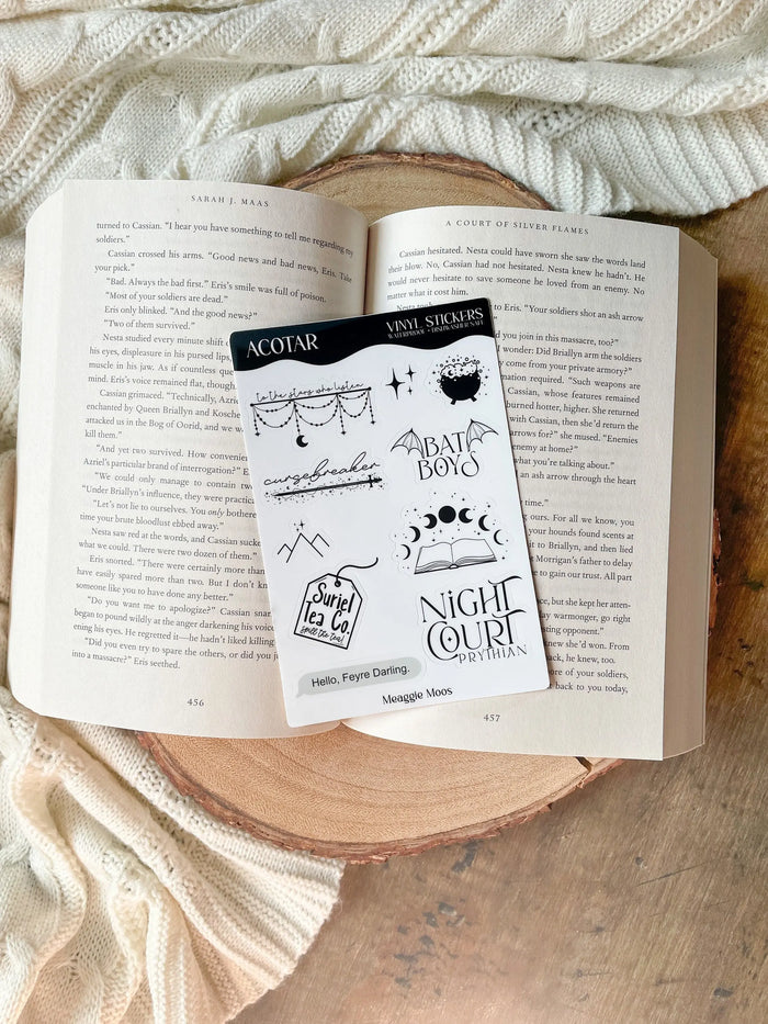 ACOTAR Sticker Sheet