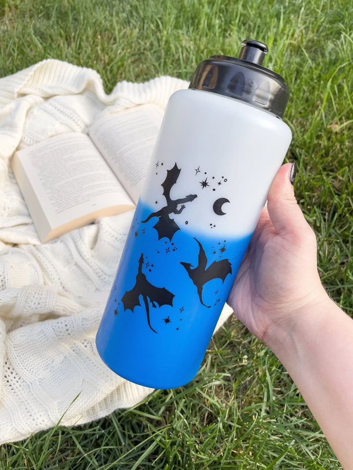 32oz Color Changing Celestial Dragons Water Bottle