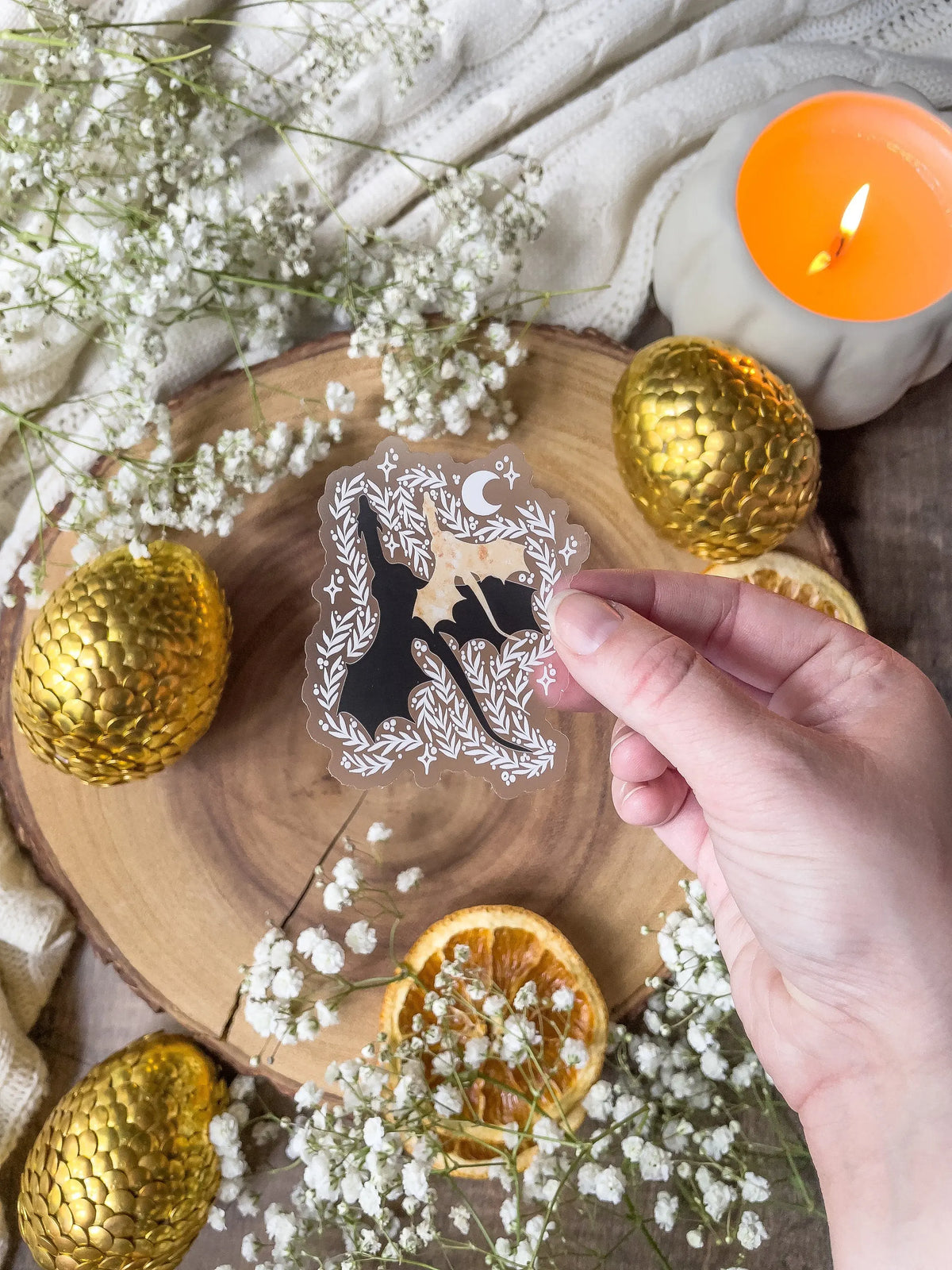 Fourth Wing | Tairn and Andarna Double Trouble Dragon Waterproof Sticker