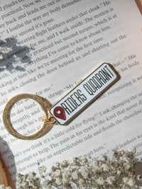 Fourth Wing | Rider's Quadrant Location Hard Enamel Keychain