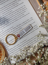 Fourth Wing | Rider's Quadrant Location Hard Enamel Keychain