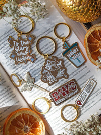 Fourth Wing | Rider's Quadrant Location Hard Enamel Keychain