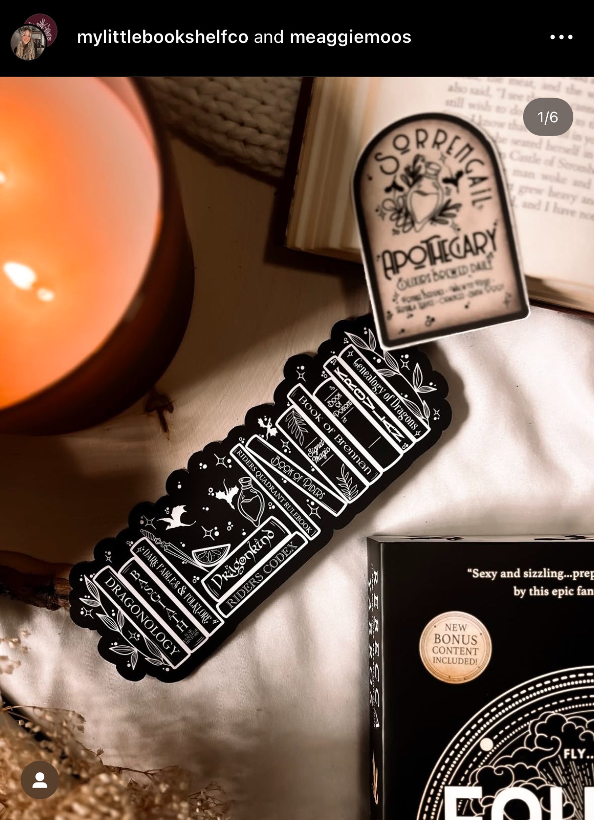 Sorrengail Apothecary Waterproof Sticker | Fourth Wing | 3”x2”