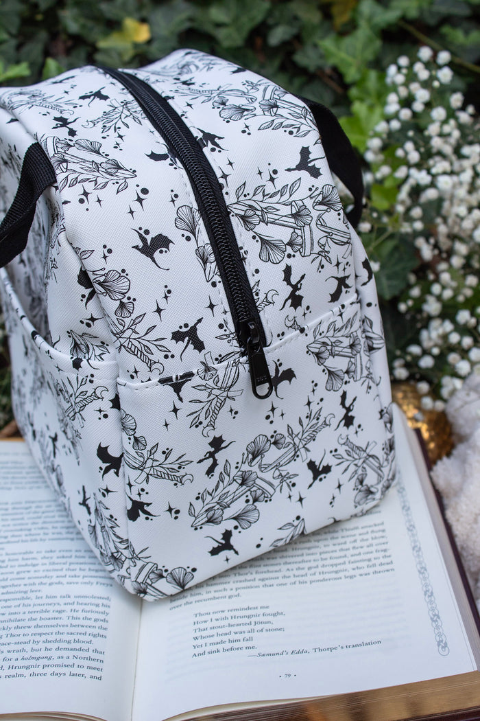 Bookish Lunch Tote Bag | Ivory Swords