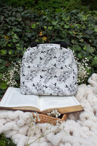 Bookish Lunch Tote Bag | Ivory Swords