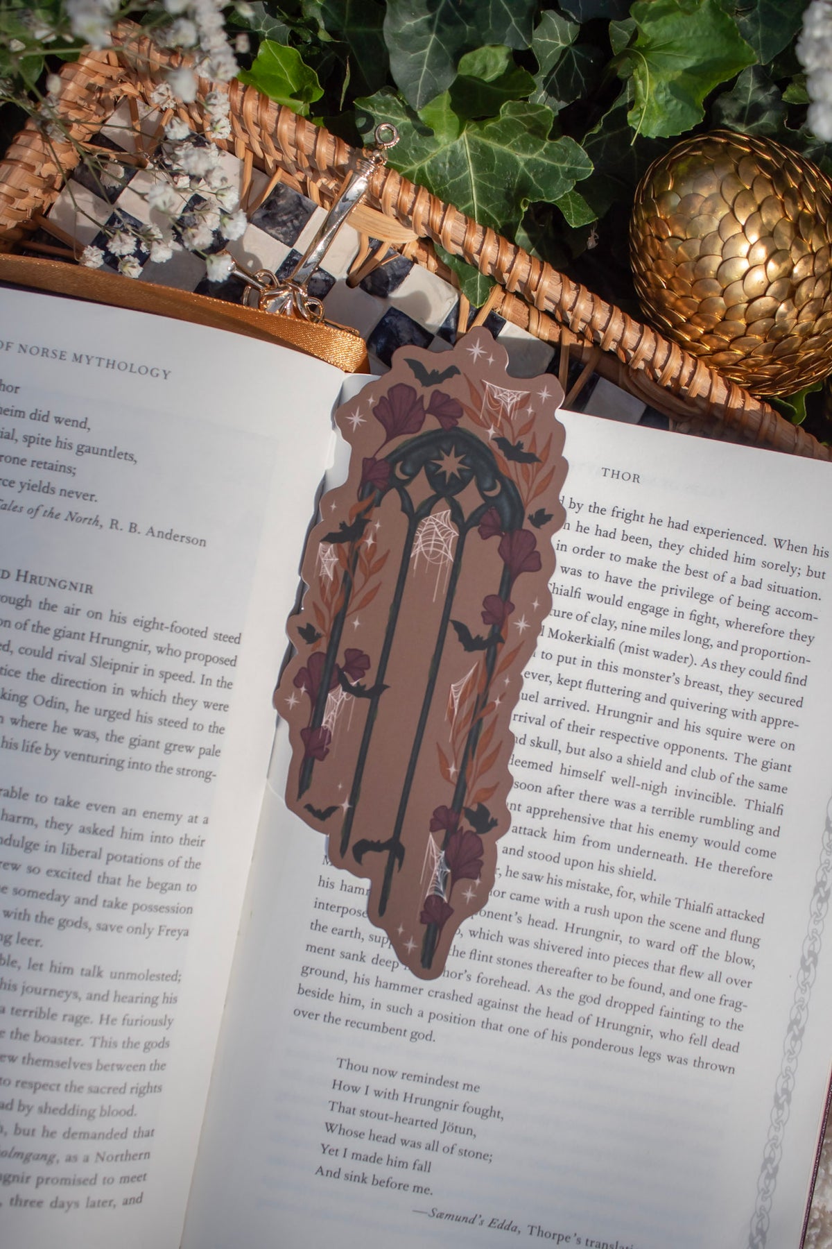 Haunted Castle Window Bookmark