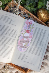 Once Upon A Broken Heart Bookmark | Nothing of Equal Value Dagger