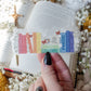 LGBT+ Fight For Rights Pride Bookshelf Waterproof Sticker | 4.25"