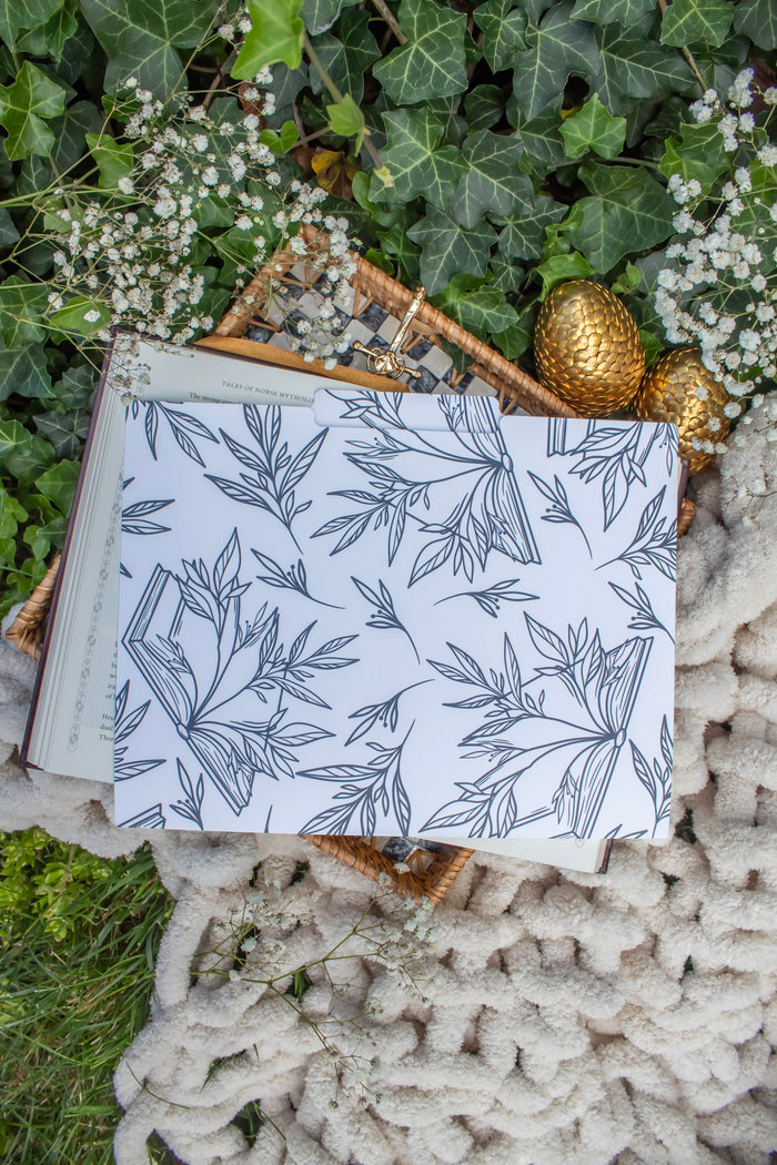 Bookish File Folders Set of 3 | Porcelain Books