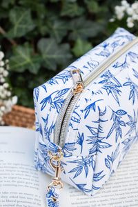 Bookish Cosmetic / Pencil Pouch Zip Bag | Porcelain Books