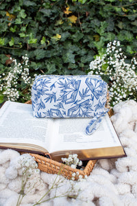 Bookish Cosmetic / Pencil Pouch Zip Bag | Porcelain Books
