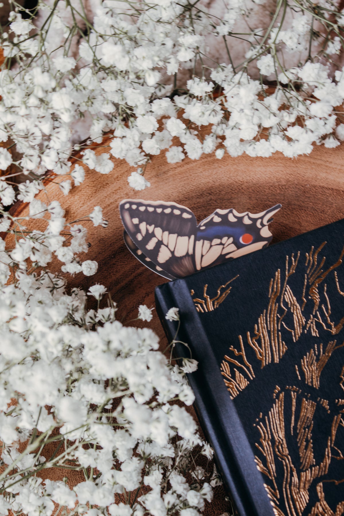 Swallowtail Butterfly Wings 3D Bookmark
