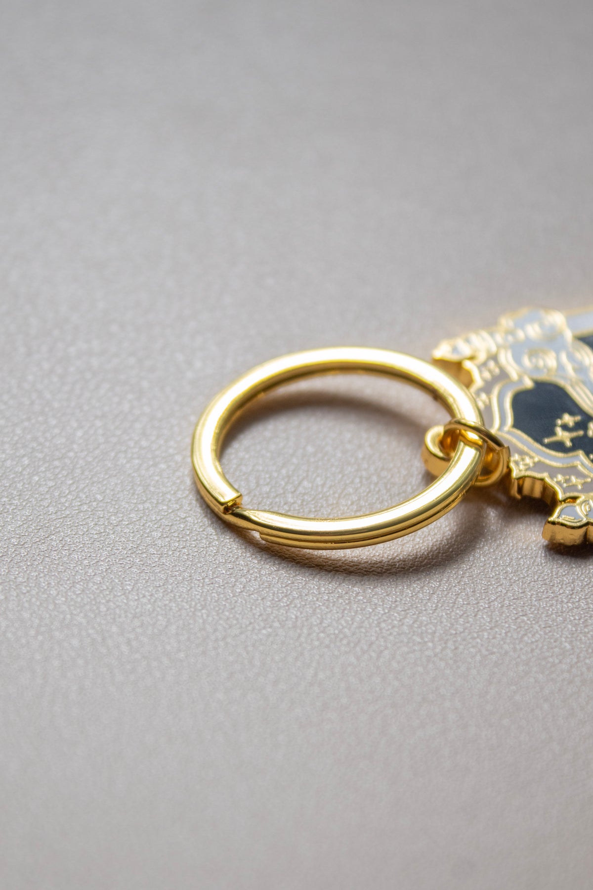 Night Sky Metal Keychain