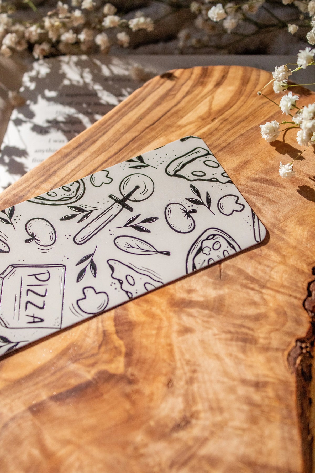 Pizza Party Foil Bookmark