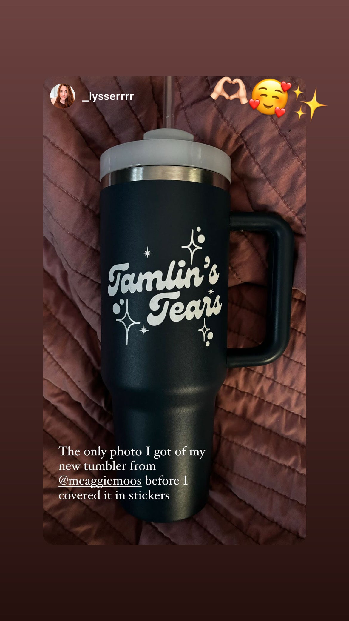 Tamlin's Tears 40oz Tumbler | A Court of Thorns and Roses