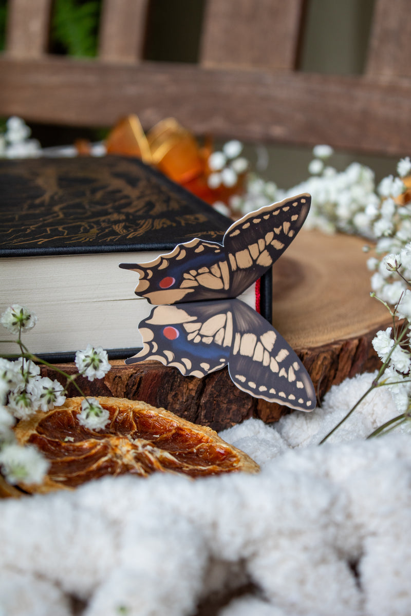 Swallowtail Butterfly Wings 3D Bookmark