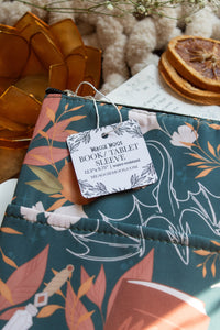 Water-Resistant Book / Tablet Sleeve | Dragons Grove