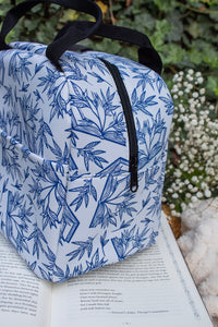 Bookish Lunch Tote Bag | Porcelain Books