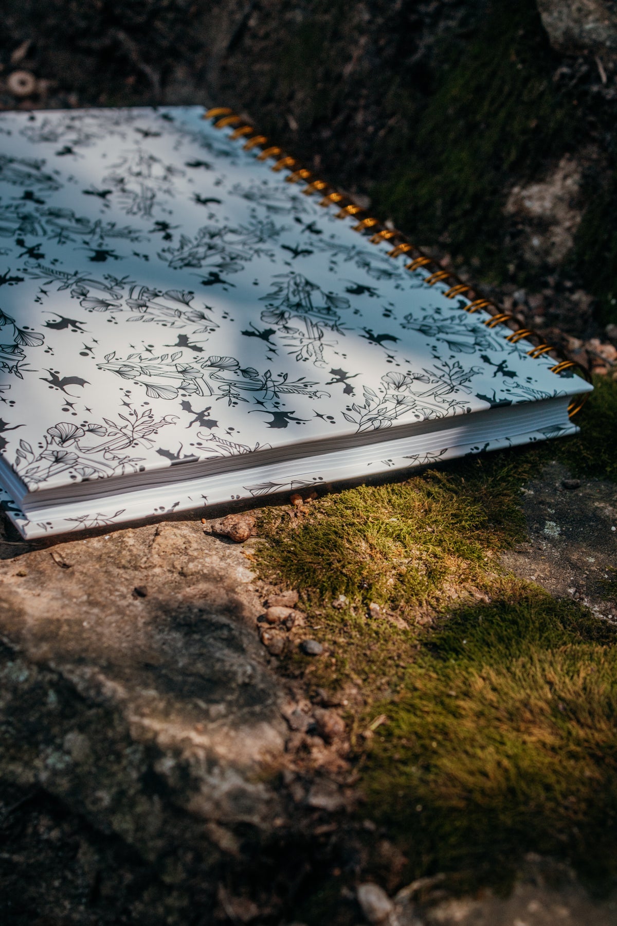 Ivory Swords Hardcover Notebook