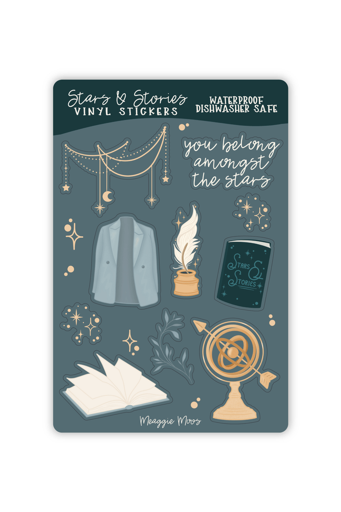 Stars and Stories Sticker Sheet