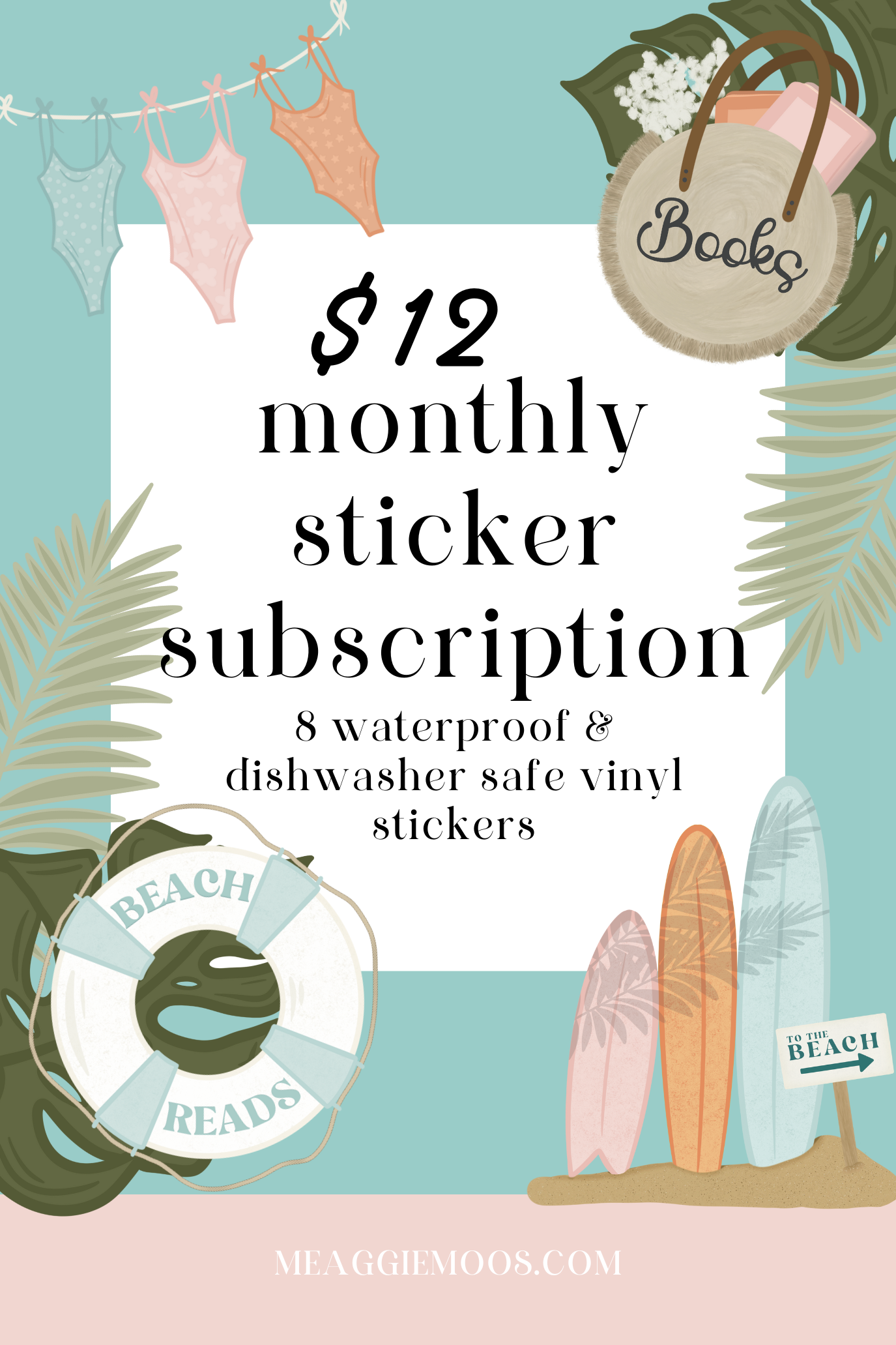 Sticker Mail Monthly Subscription