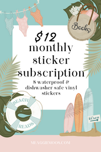 Sticker Mail Monthly Subscription