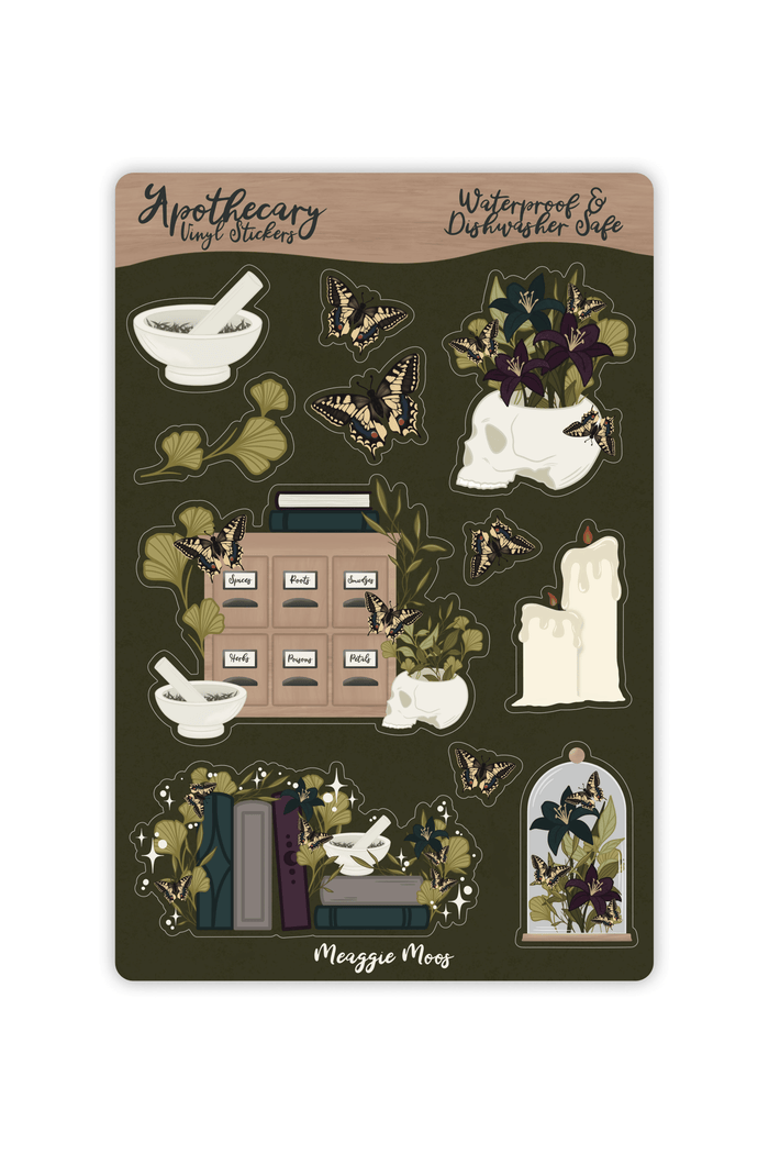 Apothecary Sticker Sheet