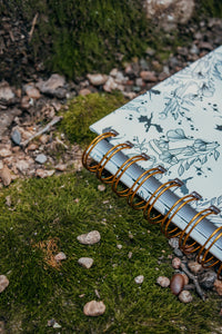 Ivory Swords Hardcover Notebook