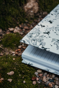 Ivory Swords Hardcover Notebook