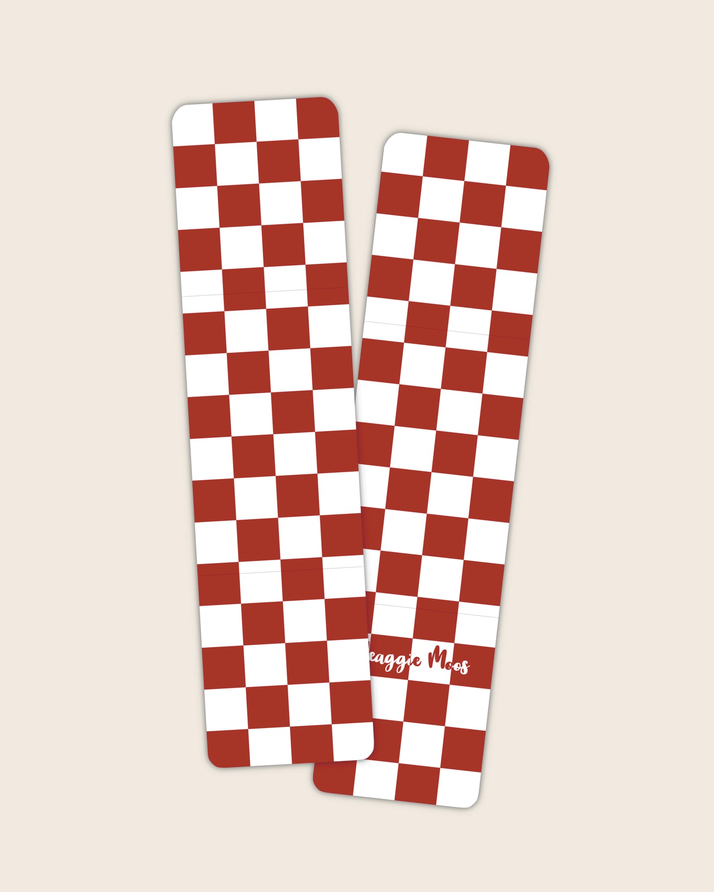 Bookmark | Red & White Check