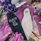 Death By TBR Coffin Bookmark