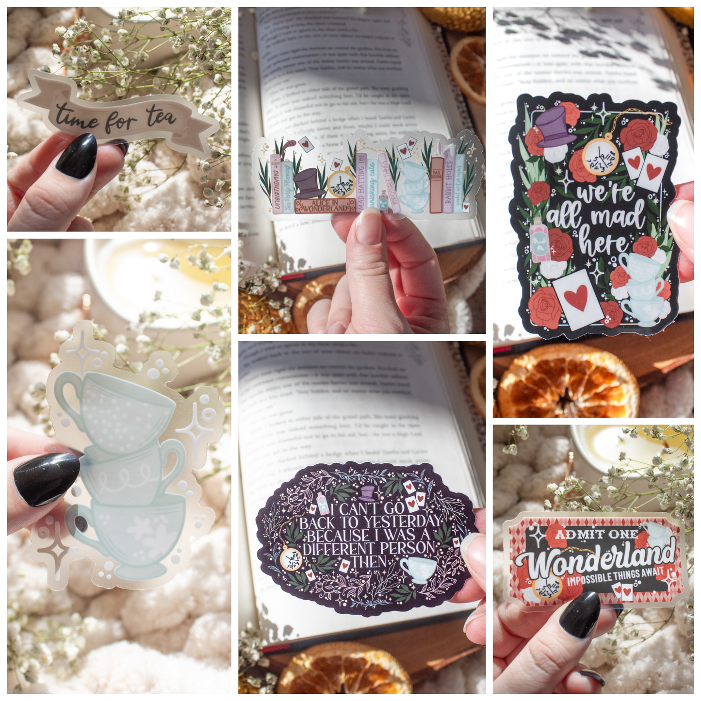 Alice in Wonderland Sticker Bundle