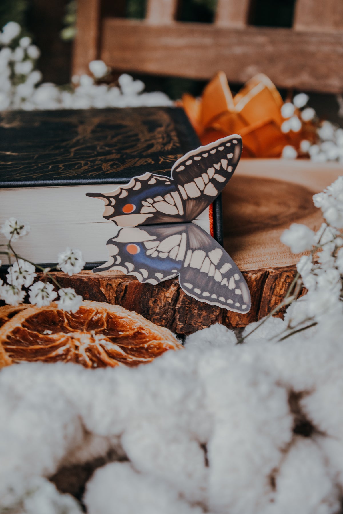 Swallowtail Butterfly Wings 3D Bookmark