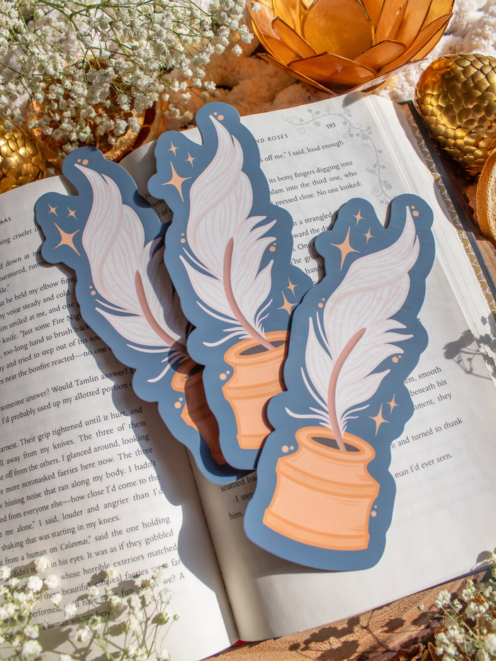Quill and Ink Bookmark