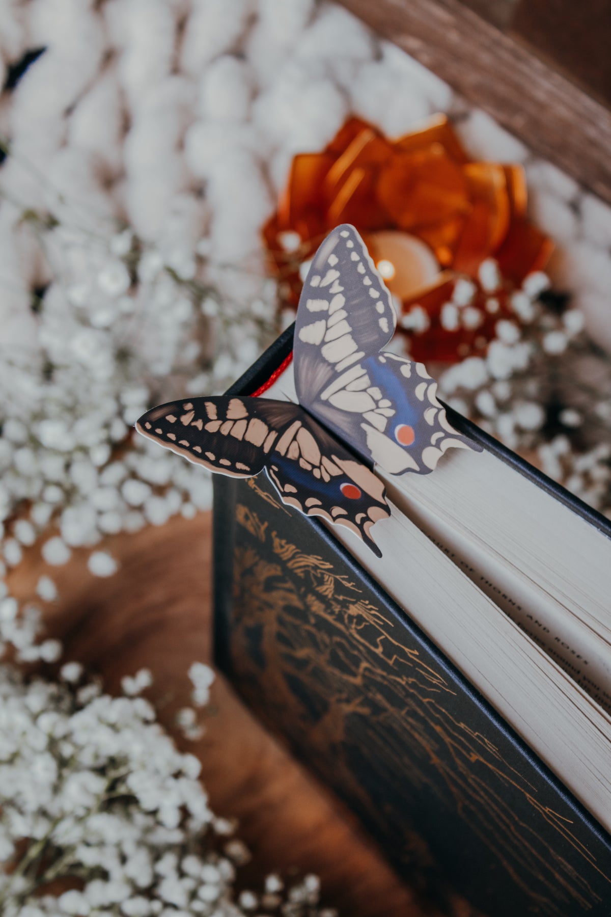 Swallowtail Butterfly Wings 3D Bookmark