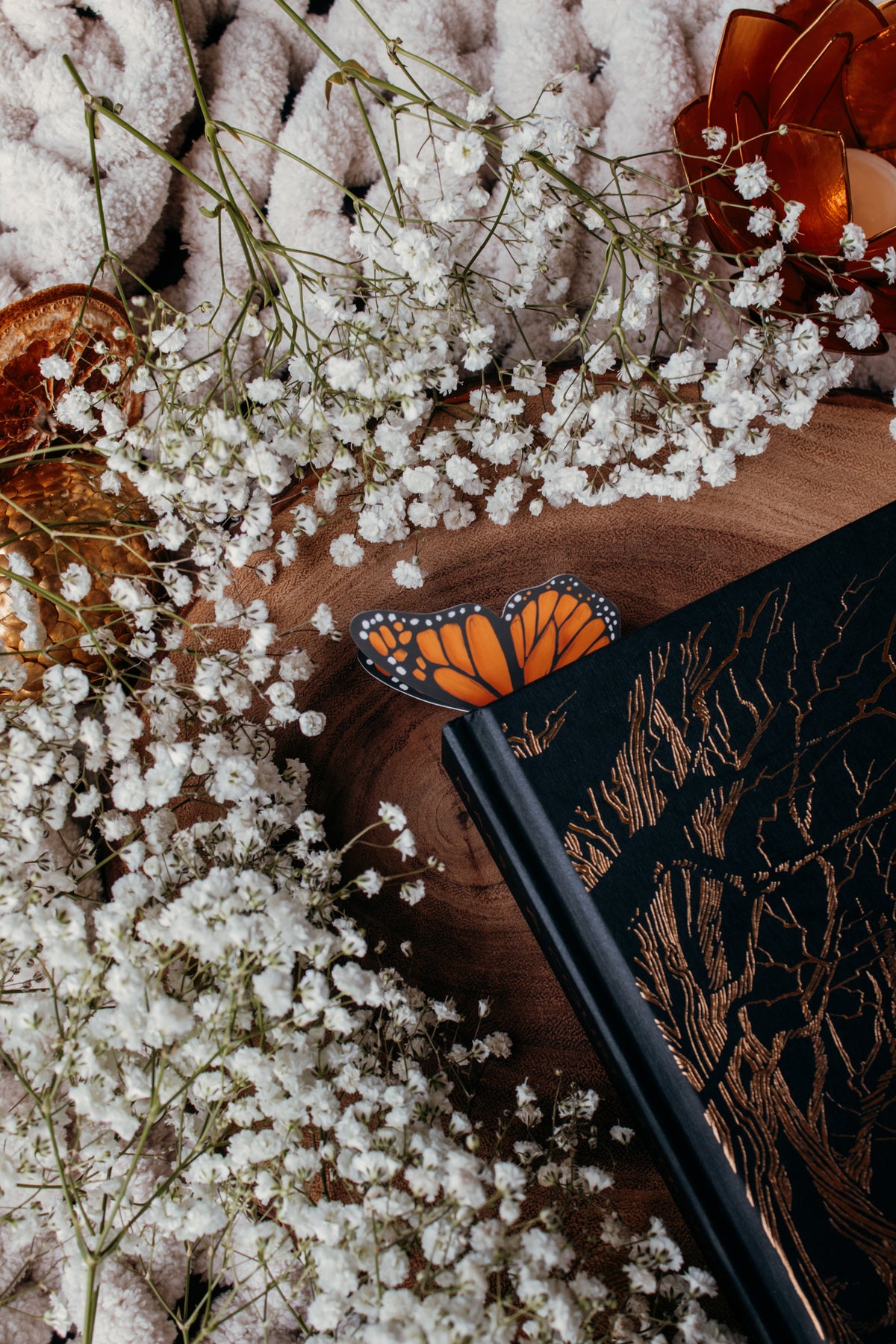 Monarch Butterfly Wings 3D Bookmark
