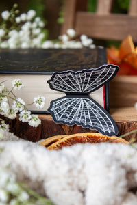 Spiderweb Butterfly Wings 3D Bookmark