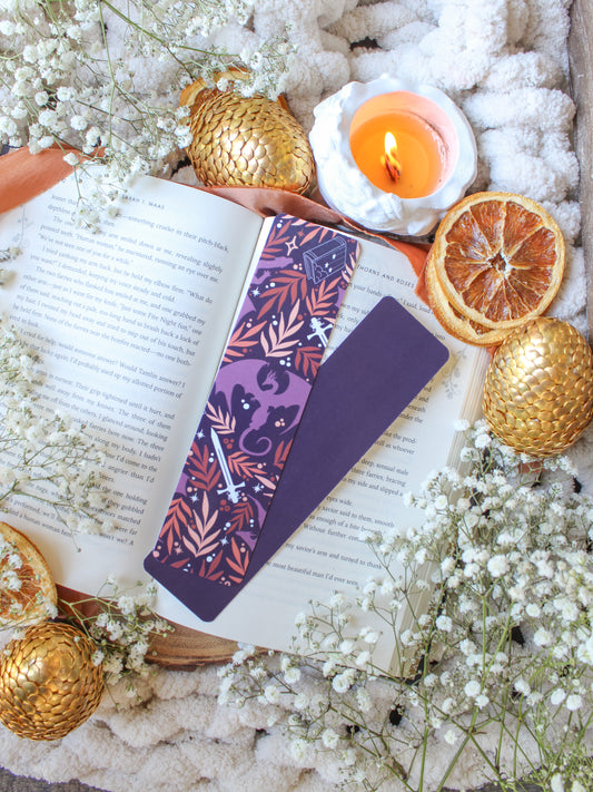 Bookmark | Purple Dragon