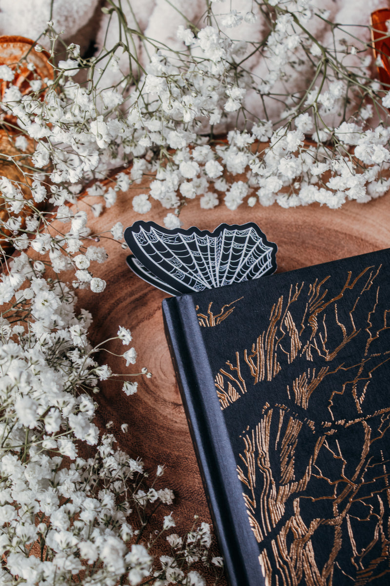 Spiderweb Butterfly Wings 3D Bookmark